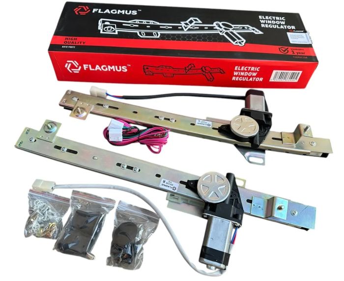 Стеклоподъемники передние реечные ВАЗ 2109, 21099, 2114, 2115 "Flagmus"
