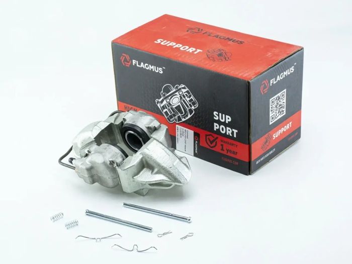 Суппорт ВАЗ 2101-2107 левый в сборе "Flagmus"